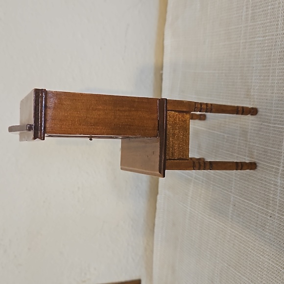 Miniature Wood Secretary Desk - Picture 2 of 8